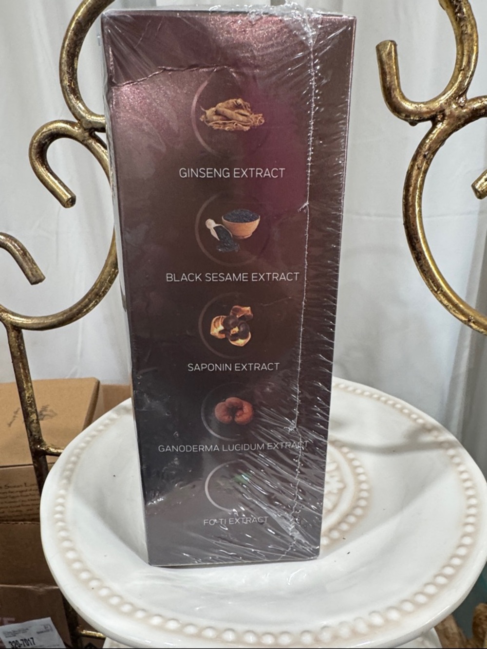 Nova Dark Brown Hair Dye Shampoo - Picture 2 of 3